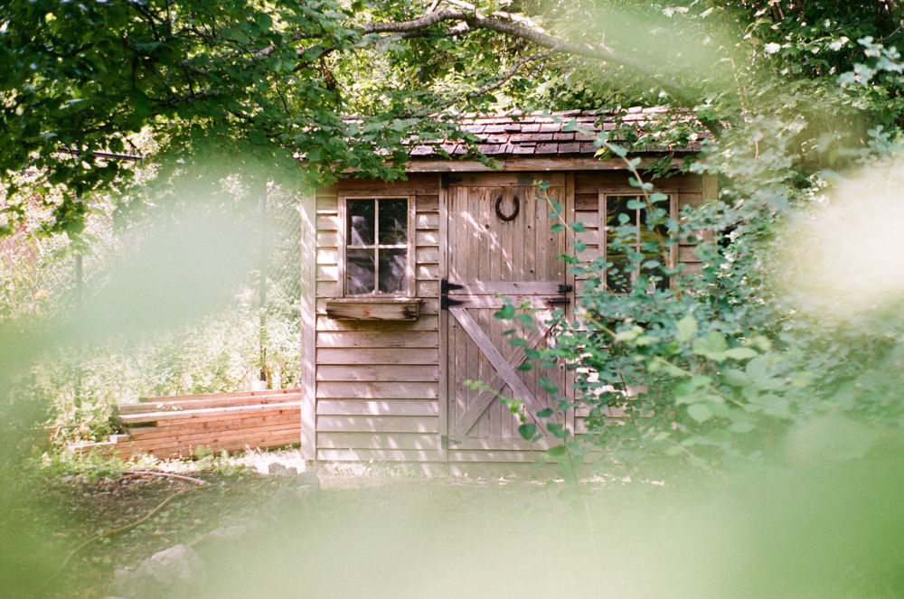 Treated shed